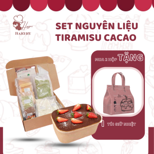 SET TIRAMISU CACAO